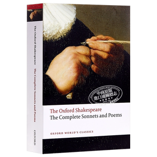 预售 【中商原版】莎士比亚：十四行诗和诗歌 完整版 英文原版 The Oxford Shakespeare: The Complete Sonnets and Poems