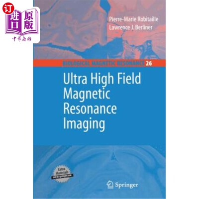 海外直订医药图书Ultra High Field Magnetic Resonance Imaging 超高场磁共振成像