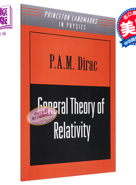 广义相对论 修订版 英文原版 General Theory of Relativity Revised Paul Dirac【中商原版】