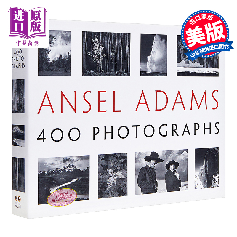 现货 Ansel Adams:400 Photographs进口艺术安塞尔亚当斯:传世佳作400精装【中商原版】