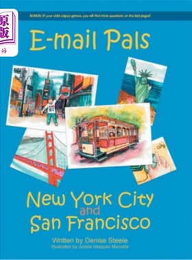 海外直订E-mail Pals New York City and San Francisco 给纽约和旧金山的朋友发邮件