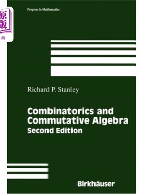 海外直订Combinatorics and Commutative Algebra 组合代数与交换代数