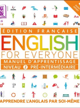 海外直订English for Everyone Course Book Level 2 Beginner 《全民英语初级教程》