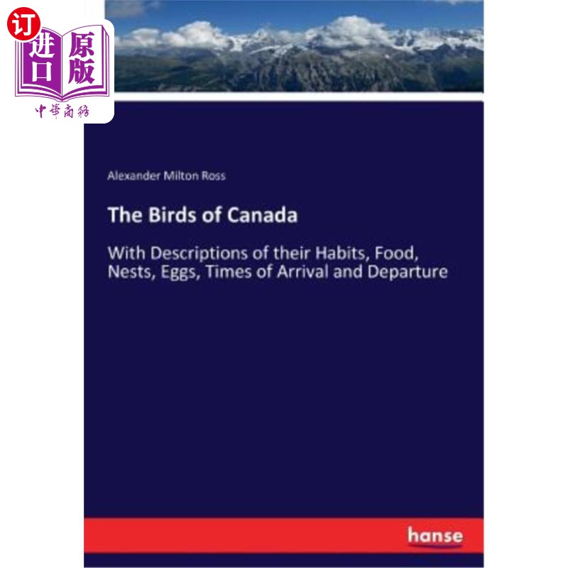 海外直订The Birds of Canada 加拿大的鸟