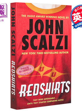 预售 星际迷航 红杉 英文原版 Redshirts 雨果奖 轨迹奖 作品 约翰 斯卡尔齐 John Scalzi 科幻小说