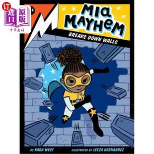 Down Breaks Walls Volume 米娅·梅赫姆打破了墙壁 海外直订MIA Mayhem