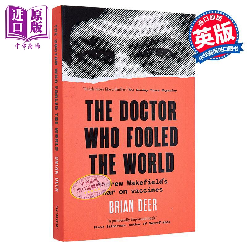 布莱恩 迪尔 欺骗世界的医生 埃里克 霍弗图书奖 英文原版 The Doctor Who Fooled the World Brian Deer【中商原版】