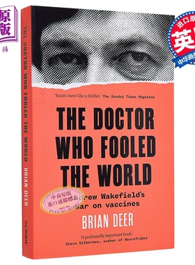 布莱恩 迪尔 欺骗世界的医生 埃里克 霍弗图书奖 英文原版 The Doctor Who Fooled the World Brian Deer【中商原版】