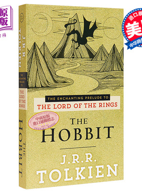 托尔金 霍比特人 魔戒前传 英文原版 The Hobbit The Enchanting Prelude to the Lord of the Rings J R R Tolkien【中商原?