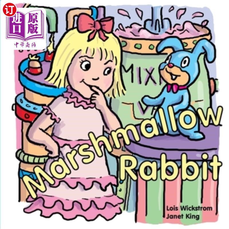 海外直订Marshmallow Rabbit 棉花糖的兔子