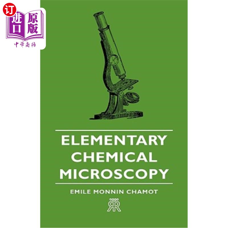 海外直订Elementary Chemical Microscopy 基本化学显微镜