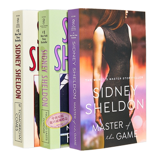 西德尼 谢尔顿经典作品 3本套装 英文原版 Sidney Sheldon 假如明天来临 谋略大师 没有永恒的东西【中商原版】