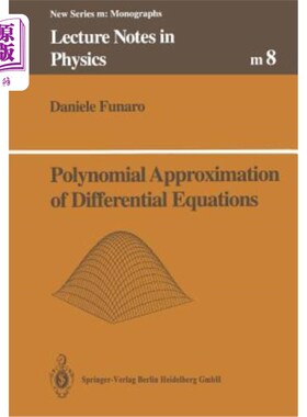 海外直订Polynomial Approximation of Differential Equations 微分方程的多项式逼近