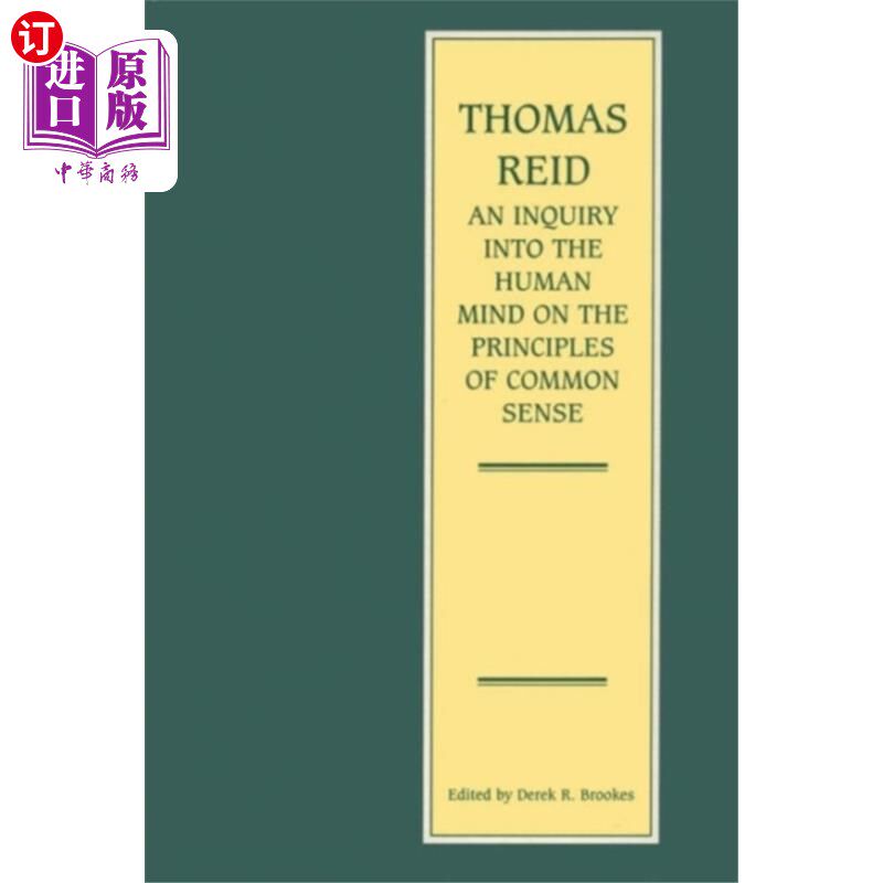 海外直订Inquiry into the Human Mind 《人类心灵探究