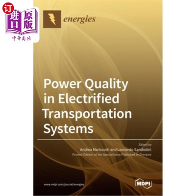 海外直订Power Quality in Electrified Transportation Systems 电气化运输系统的电能质量