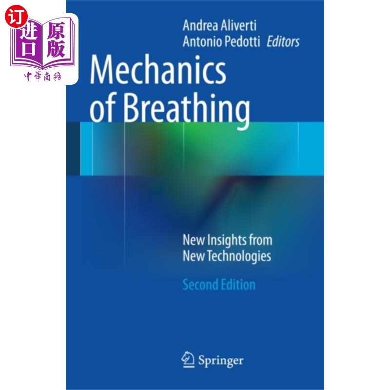 海外直订医药图书Mechanics of Breathing 呼吸机制