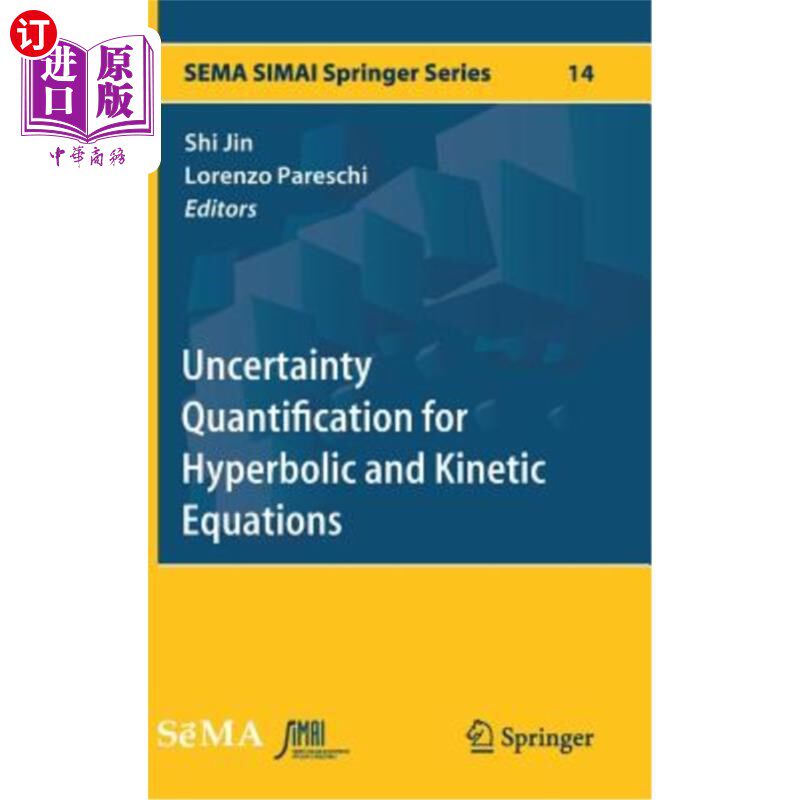 海外直订Uncertainty Quantification for Hyperbolic and Kinetic Equations 双曲方程和动力学方程的不确定性量化