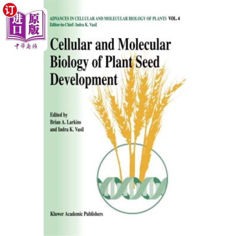海外直订Cellular and Molecular Biology of Plant Seed Development 植物种子发育的细胞和分子生物学
