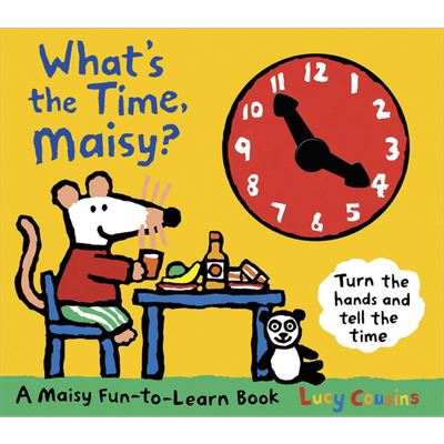 小鼠波波学时间 Whats the Time Maisy 低幼儿童绘本 英文原版 认识时间 Lucy Cousins【中商原版】