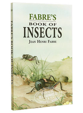 昆虫记原版 法布尔昆虫记 豆瓣高分 英文原版 Fabre's Book of Insects Fabre【中商原版】