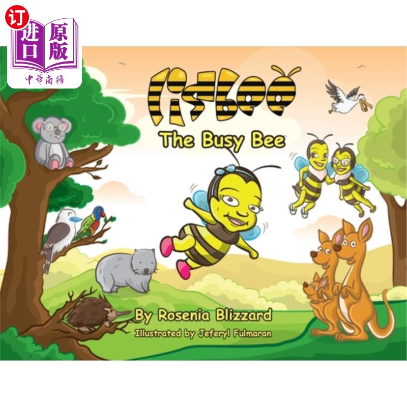 海外直订Lisbee The Busy Bee 忙碌的蜜蜂莉斯比
