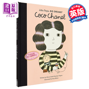 英文原版 Big 中商原版 香奈儿 世界杰出女性传记 9岁 精装 Little 小人物大梦想系列 Coco Dreams People Chanel