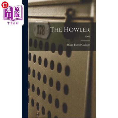 海外直订The Howler; 1960 吼;1960