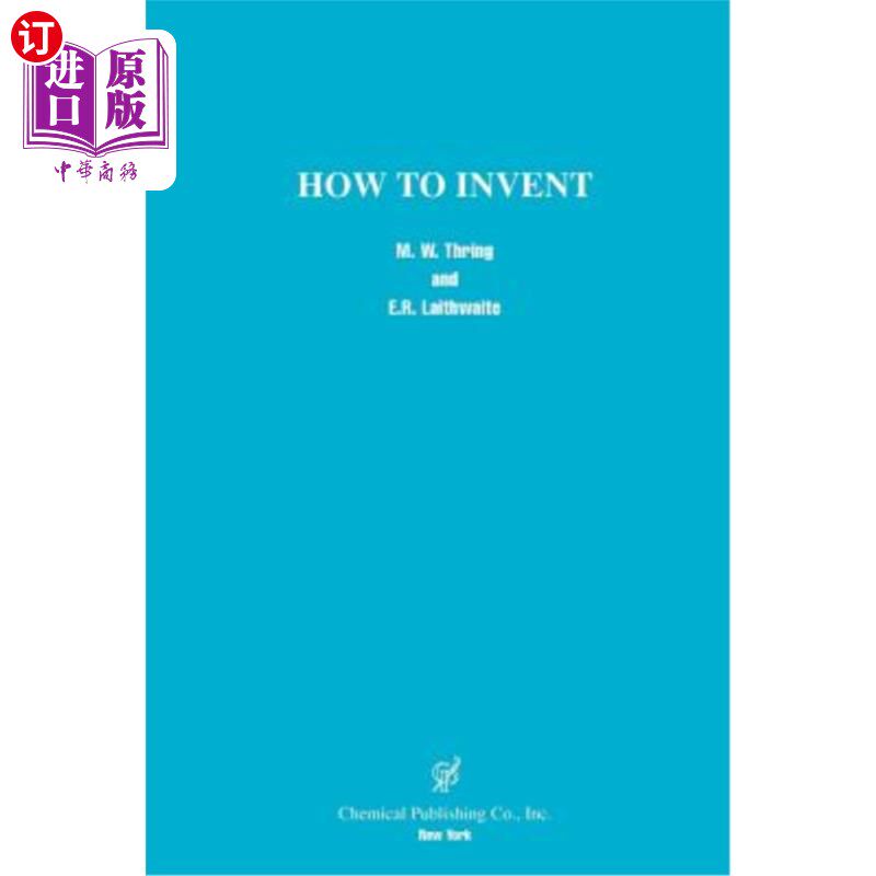 海外直订How to Invent 如何发明