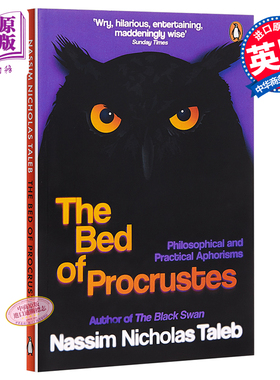 【中商原版】黑天鹅语录 英文原版 The Bed of Procrustes 英文版 自我提升与创造力 Nassim Nicholas Taleb