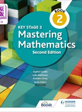 海外直订Key Stage 3 Mastering Mathematics Book 2 关键阶段3掌握数学书2