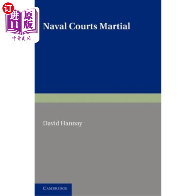 海外直订Naval Courts Martial 海军军事法庭