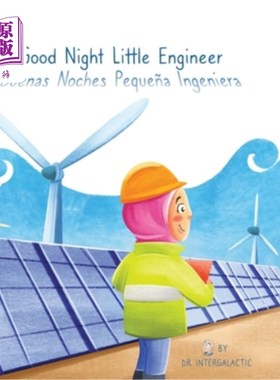海外直订Good Night Little Engineer, Buenas Noches Peque?a Ingeniera 晚安，小工程师，晚安，小?在工程师