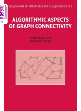 海外直订Algorithmic Aspects of Graph Connectivity 图连接的算法方面