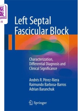 海外直订医药图书Left Septal Fascicular Block 左中隔束阻滞