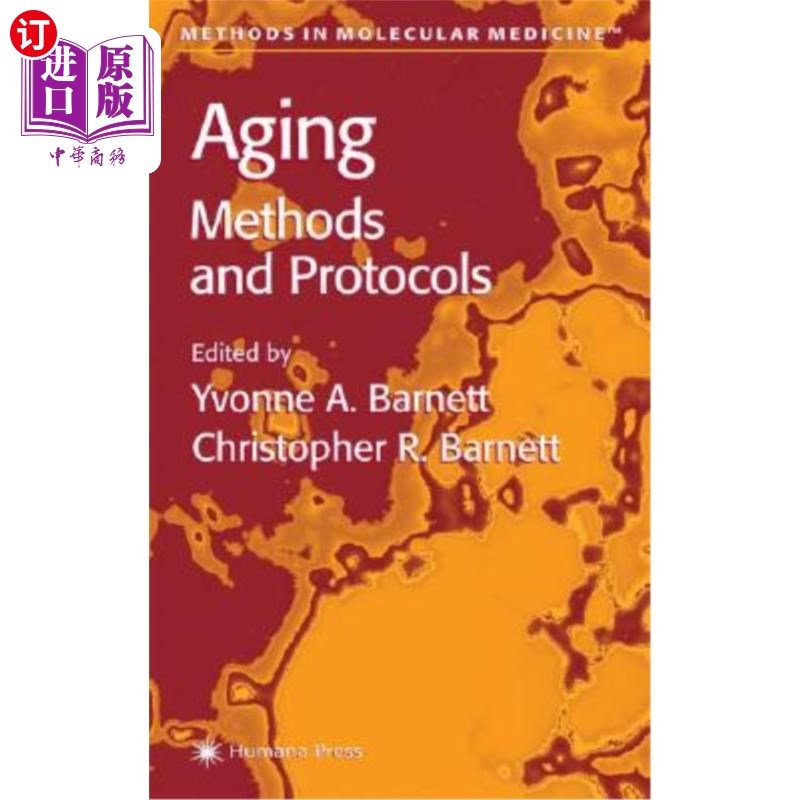 海外直订医药图书Aging Methods and Protocols 老化方法和协议