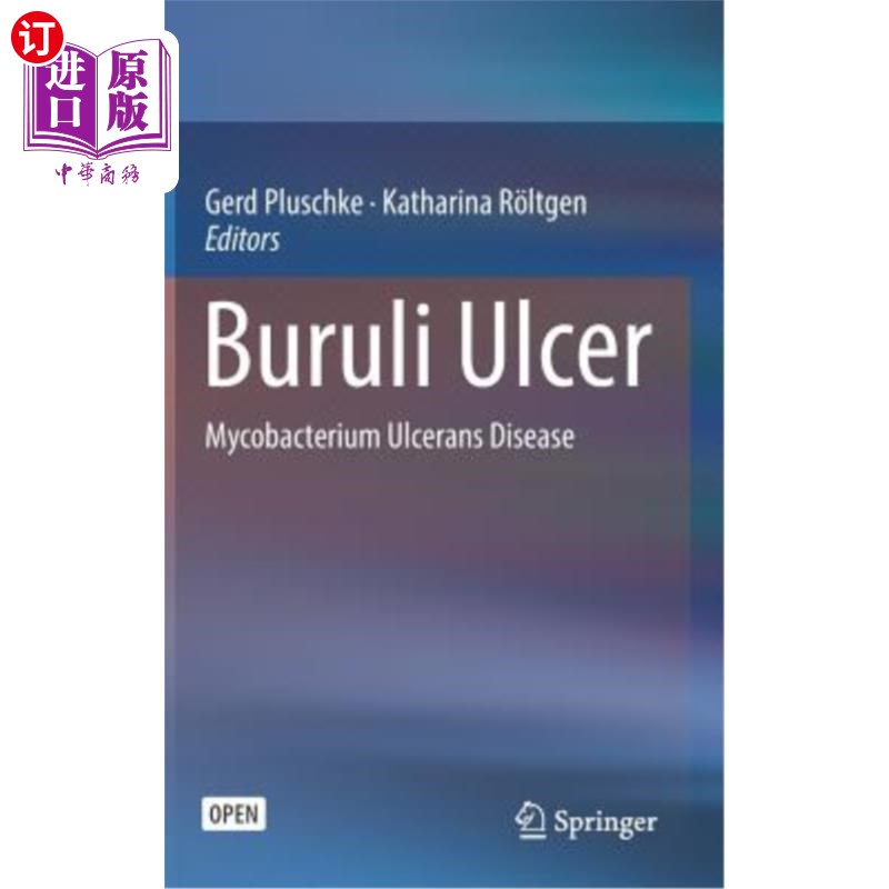 海外直订医药图书Buruli Ulcer: Mycobacterium Ulcerans Disease 布鲁里溃疡：溃疡分枝杆菌病