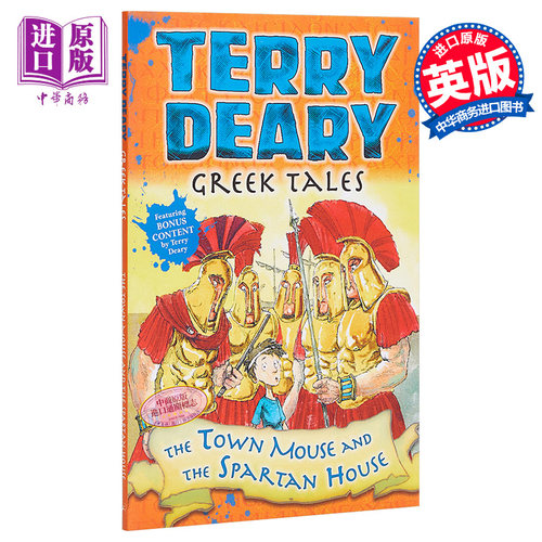 现货 Greek Tales: The Town Mouse and the Spartan House 历史长河的古人：希腊人 英文原版 进口图书 7-12岁【中商原版】