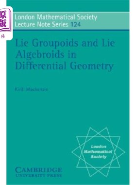 海外直订Lie Groupoids and Lie Algebroids in Differential Geometry 微分几何中的李群胚和李代数胚