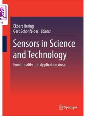 海外直订Sensors in Science and Technology: Functionality and Application Areas 科学和技术中的传感器:功能和应用领域
