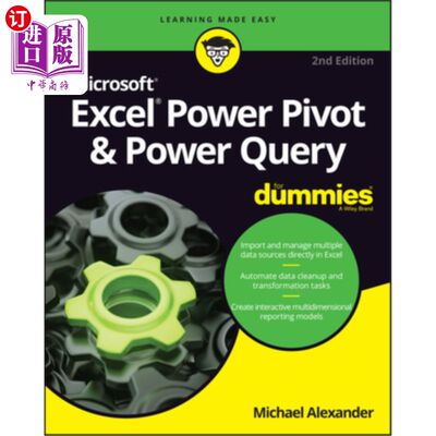 海外直订Excel Power Pivot & Power Query for Dummies Excel Power Pivot & Power Query for Dummies