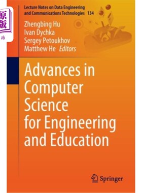 海外直订Advances in Computer Science for Engineering and Education 工程与教育计算机科学进展“，
