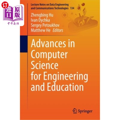 海外直订Advances in Computer Science for Engineering and Education 工程与教育计算机科学进展“，