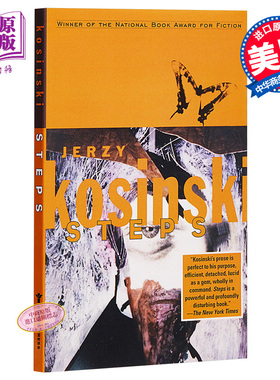 耶日 科辛斯基 暗室手册 美国国家图书奖 被誉为与卡夫卡 塞利纳媲美的黑色寓言经典 英文原版 Steps Jerzy Kosinski【中商原