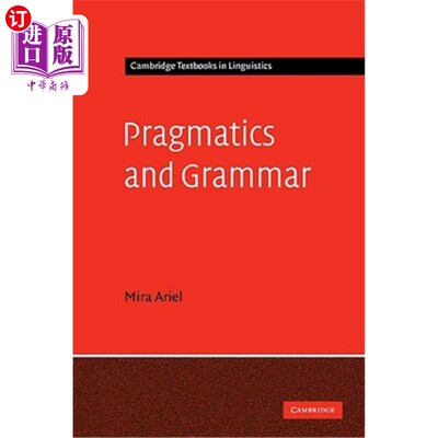 海外直订Pragmatics and Grammar 语用学与语法