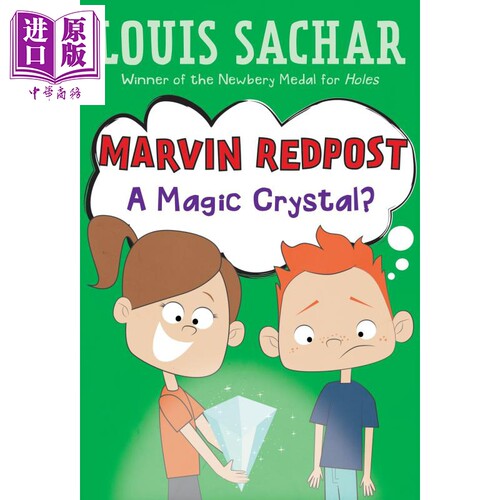 现货 麻烦精马文：8 Marvin Redpost 8：Magic Crystal? 儿童文学故事 章节书 桥梁书 幽默搞笑 7~12岁 英文原版【中商原版】