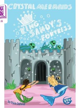 海外直订Crystal Mermaids - King Sandy's Fortress 水晶美人鱼-桑迪国王的堡垒