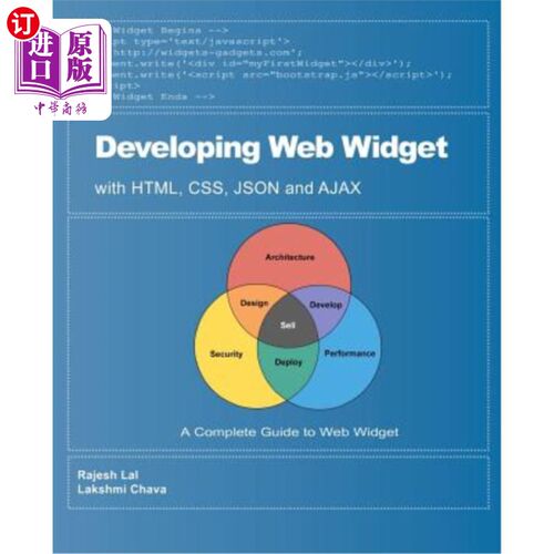 海外直订Developing Web Widget with HTML, CSS, JSON and AJAX: A Complete Guide to Web Wid 使用HTML, CS