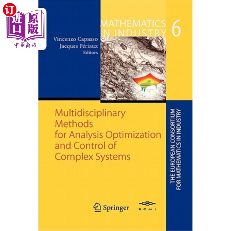 海外直订Multidisciplinary Methods for Analysis, Optimization and Control of Complex Syst 复杂系统分析、优化和控制的