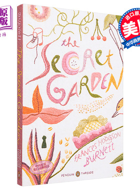 预售 【中商原版】企鹅手绣经典系列：秘密花园 英文原版 Penguin Threads：The Secret Garden 英文文学 Frances Hodgson Burnett