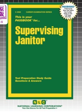 海外直订Supervising Janitor 监督清洁工